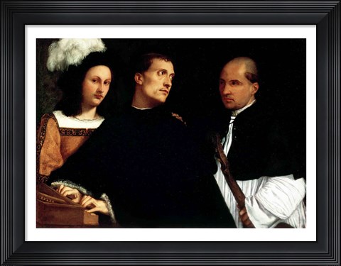 Framed Interrupted Concert Print