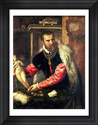 Framed Jacopo Strada Print