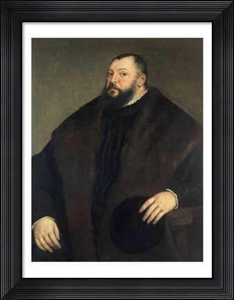 Framed Elector Johann Freidrich ven Sachsen Print
