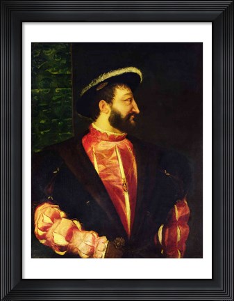 Framed Portrait of Francis Print