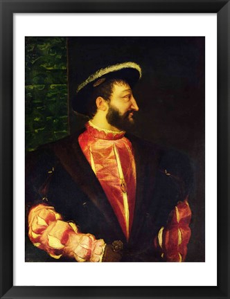 Framed Portrait of Francis Print