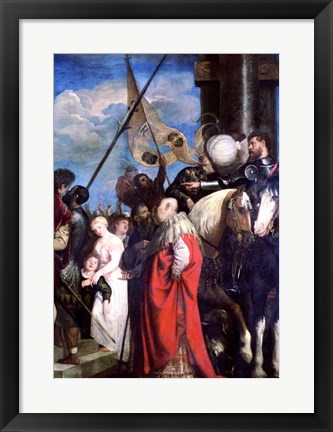 Framed Ecce Homo, 1543 Print