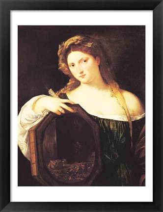 Framed Allegory of Vanity Print