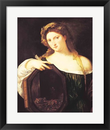 Framed Allegory of Vanity Print