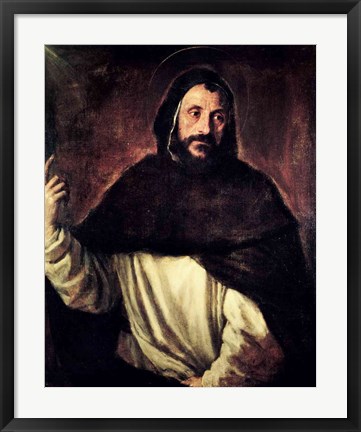 Framed St. Dominic Print