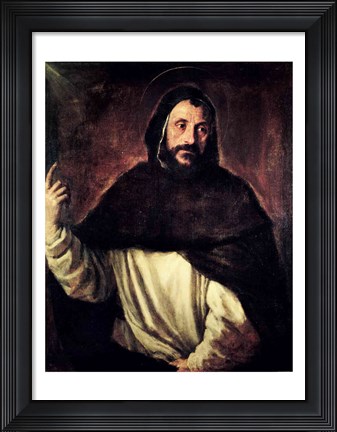 Framed St. Dominic Print