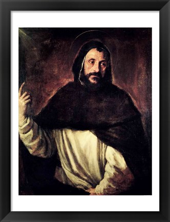 Framed St. Dominic Print