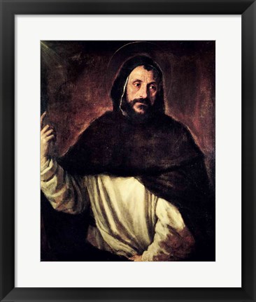 Framed St. Dominic Print