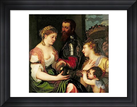 Framed Allegory of Married Life Print