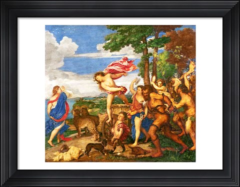 Framed Bacchus and Ariadne Print