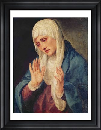 Framed Mater Dolorosa, 1555 Print