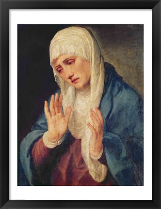 Framed Mater Dolorosa, 1555 Print