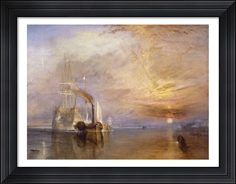 Framed Fighting Temeraire Print