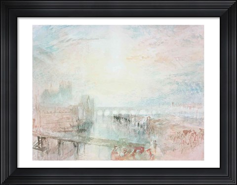Framed View of Lyons Print