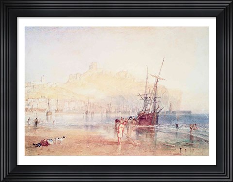 Framed Scarborough, 1825 Print