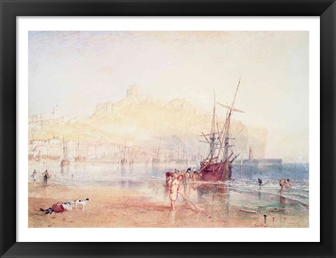 Framed Scarborough, 1825 Print