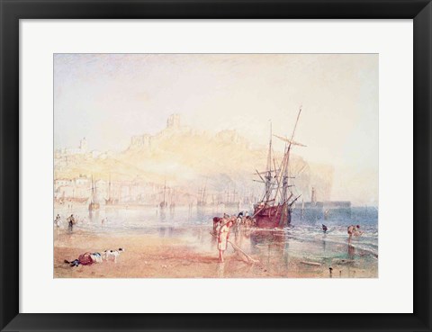 Framed Scarborough, 1825 Print