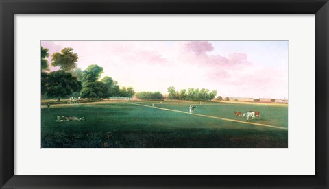 Framed View of Hyde Park Print