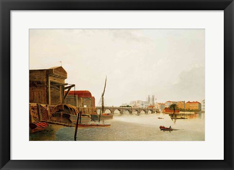 Framed Westminster Bridge Print