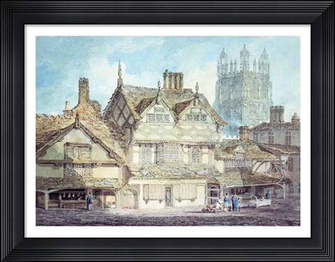 Framed Wrexham, Denbighshire Print