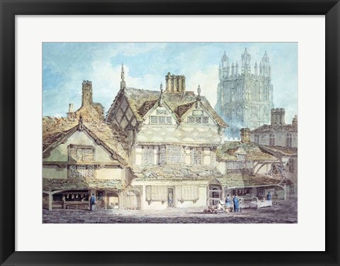 Framed Wrexham, Denbighshire Print