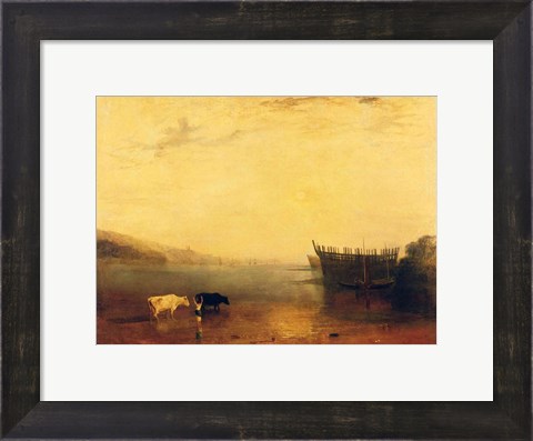 Framed Teignmouth Harbour Print
