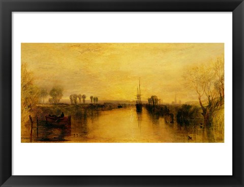 Framed Chichester Canal, c.1829 Print