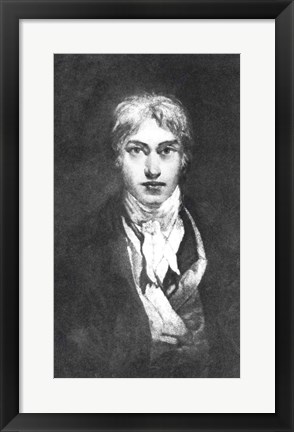 Framed Self portrait, 1798 Print