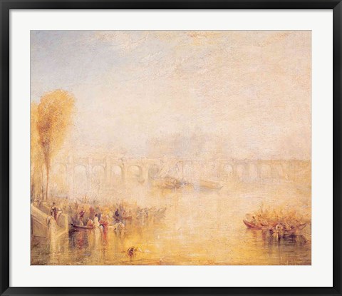 Framed View of the Pont Neuf, Paris Print