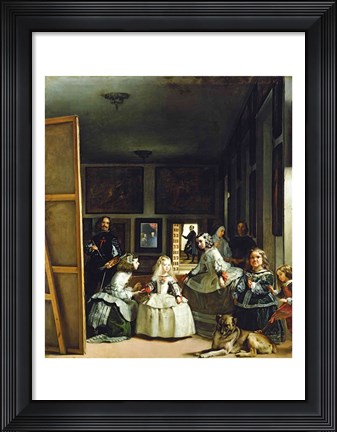 Framed Las Meninas Print