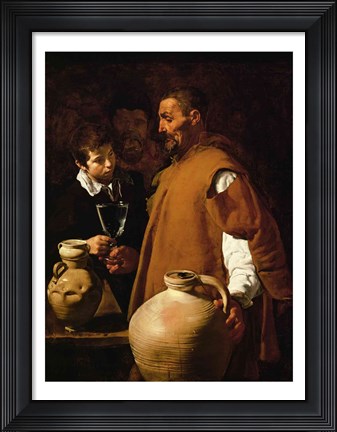 Framed Waterseller of Seville, c.1620 Print