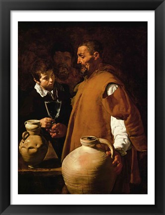 Framed Waterseller of Seville, c.1620 Print