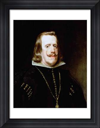 Framed Philip IV (profile) Print