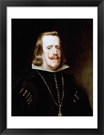 Framed Philip IV (profile) Print