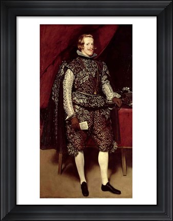 Framed Philip IV Print
