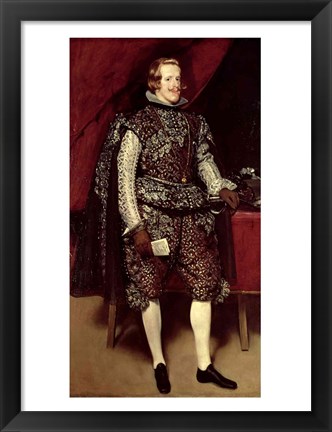 Framed Philip IV Print