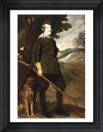 Framed Philip IV King of Spain Print