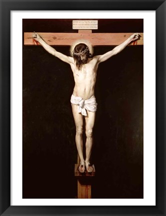 Framed Christ on the Cross, c.1630 Print