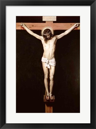 Framed Christ on the Cross, c.1630 Print