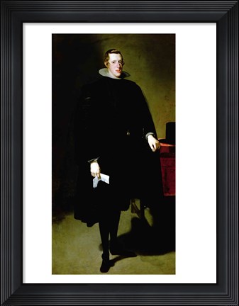 Framed Philip IV of Spain Print