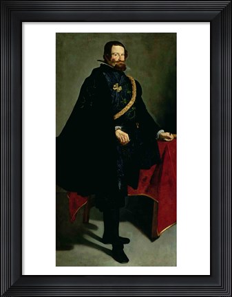 Framed Don Gaspar de Guzman Print