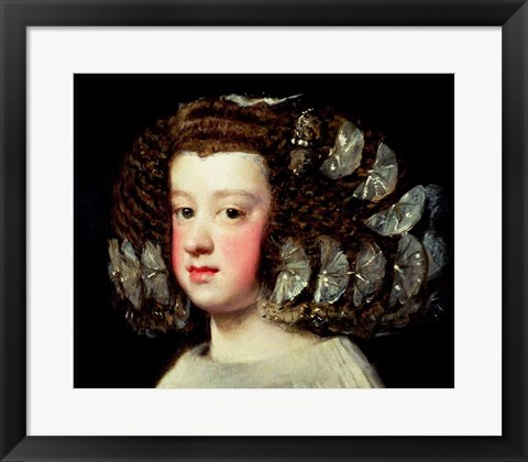 Framed Infanta Maria Theresa Print