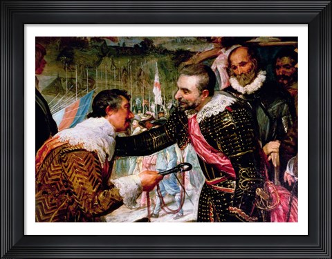 Framed Surrender of Breda Print