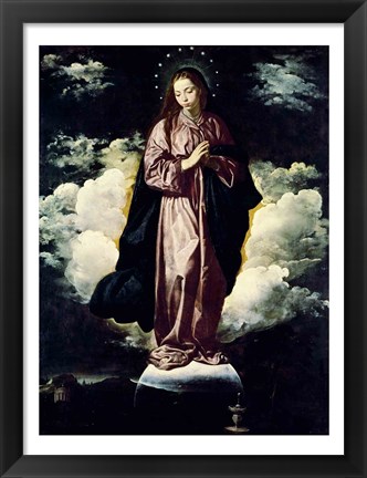 Framed Immaculate Conception Print