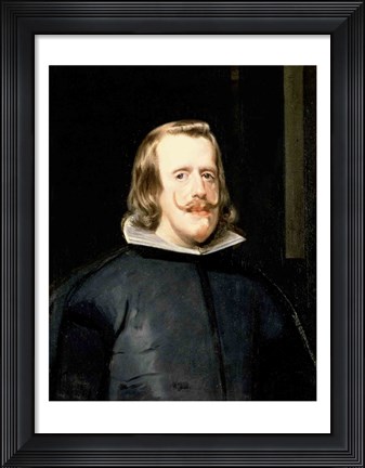 Framed Portrait of Philip IV in Court Dress Print