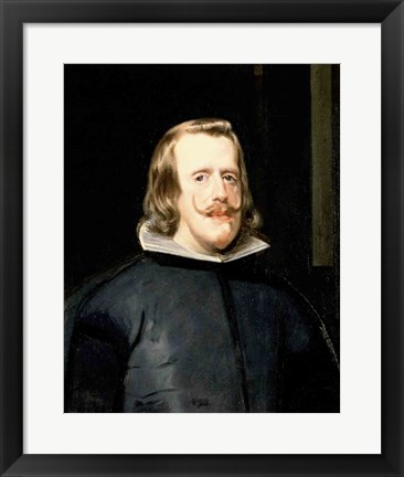 Framed Portrait of Philip IV in Court Dress Print