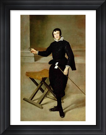 Framed Buffoon Juan de Calabazas Print