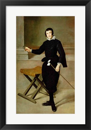 Framed Buffoon Juan de Calabazas Print