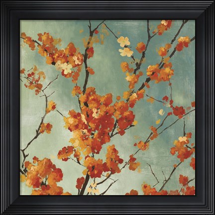 Framed Orange Blossoms I Print
