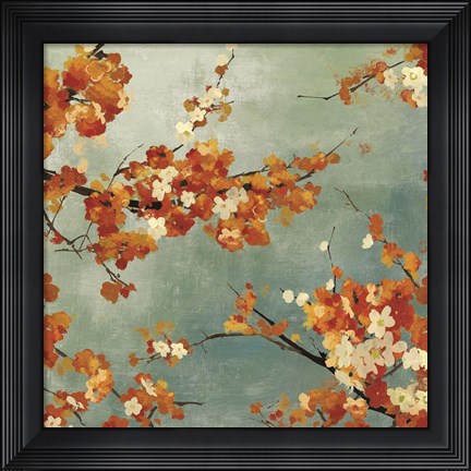 Framed Orange Blossoms II Print